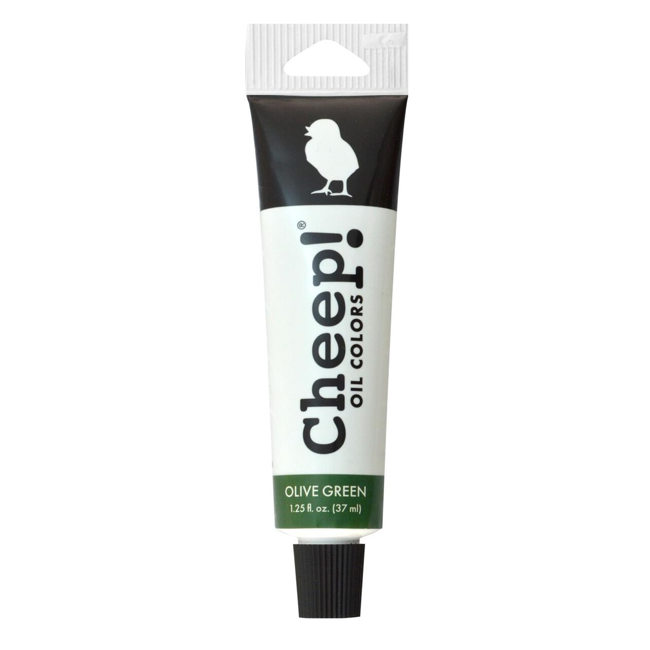 Cheep! Oil Paint, 1.25 oz. Tube - Olive Green, Perfect for Artists - Quality Oil Paints Full Bodied Acrylic Paint Paint Artist and Student